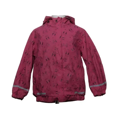 Regnjakke (Pink) fra Kiki & Koko Polyester, Polyurethan