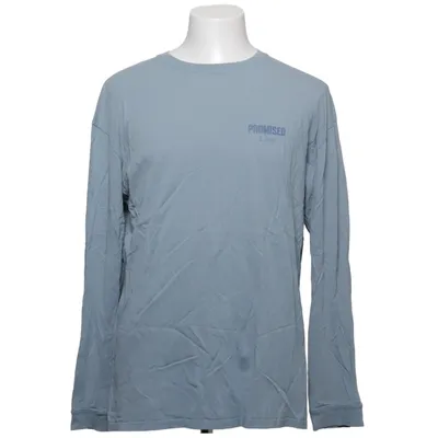 Long sleeve T-shirt (Blue) from Revival Tees Cotton