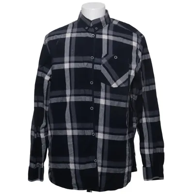 Flanellen overhemd (Blauw, Grijs, Wit) van Carry Katoen