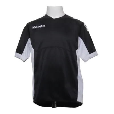 Football jersey (Black, White) from Kappa Polyester