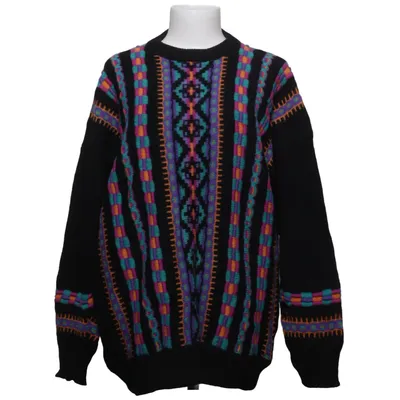 Strickpullover (Schwarz, Mehrfarbig) von Tulchan