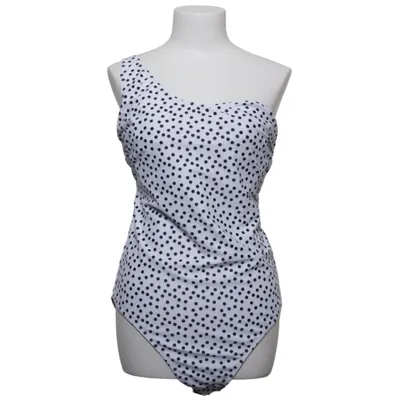Swimsuit (White, Black) from Ivory Rose Elastane, Polyamide, Polyester