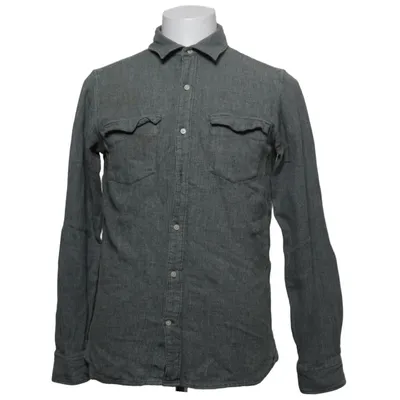 Shirt (Groen, Wit) van Knowledge Cotton Apparel Katoen