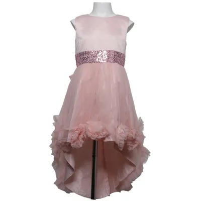 Robe de fille de fleur (Rose)