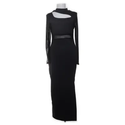 Poloklänning (Grå, Svart) från Shein Elastan, Polyester