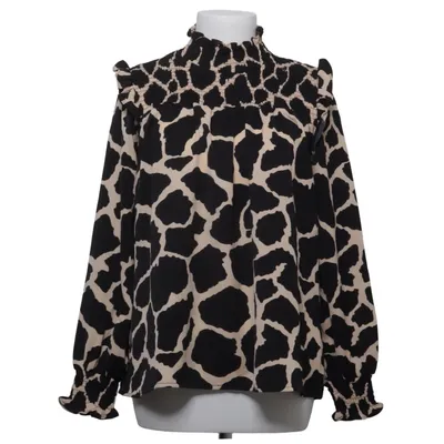 Blouse (Noir, Beige) de Unika Polyester