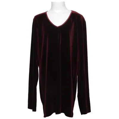 Blouse (Brown) from Party Time Elastane, Polyester