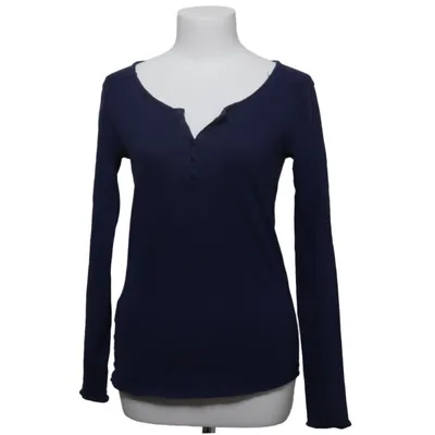 Henley T-shirt (Blå) fra Promod Bomuld