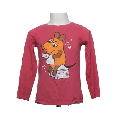 Long sleeve T-shirt (Pink) from DieMaus Cotton