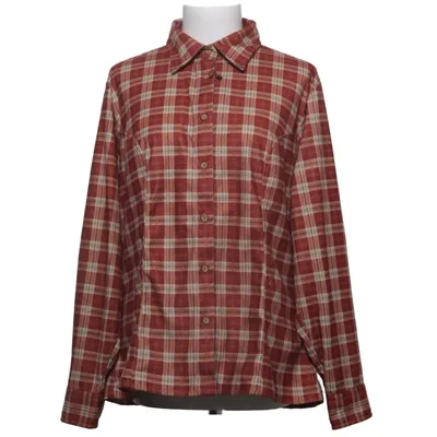 Chemise en flanelle (Rouge, Jaune, Blanc) de Crane Sports Polyester