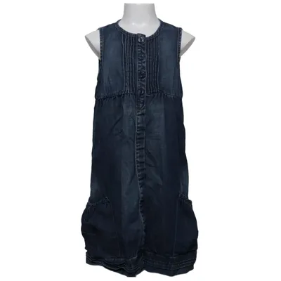Robe en jean (Bleu) de Benetton Jeans Coton