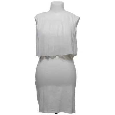Jurk (Wit) van Size 8 Needle Katoen, Elastaan, Polyester