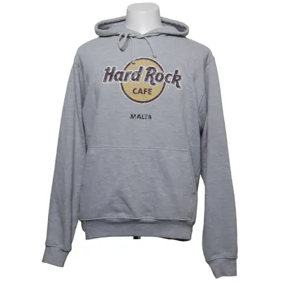 Hoodie (Gray) from Hard Rock Cafe Cotton, Polyester