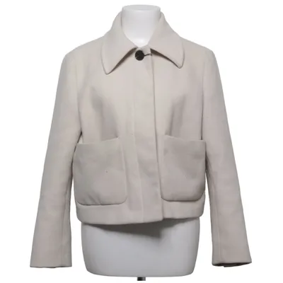 Jacket (Beige) from Spao Polyester, Polyurethane