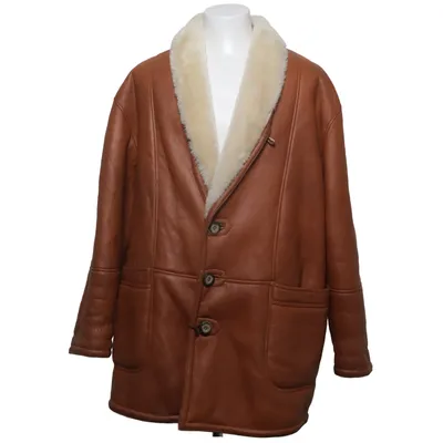 Shearlingjacka (Brun) från Shearling