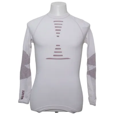 Haut thermique (Blanc, Rouge, Multicolore) de Decathlon Élasthane, Polyamide, Polyester, Laine