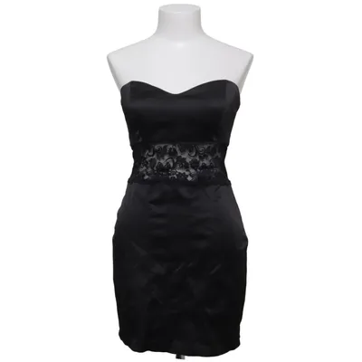 Robe de cocktail (Noir) de Elise Ryan Coton, Élasthane, Polyamide, Polyester