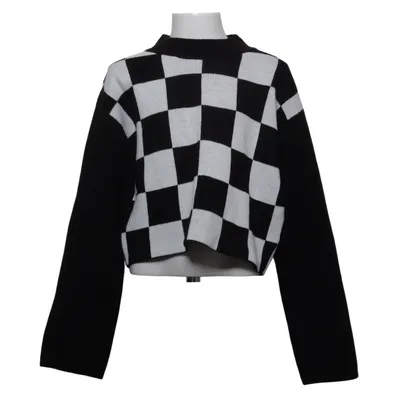 Pull-over (Noir, Blanc) de H&M Acrylique