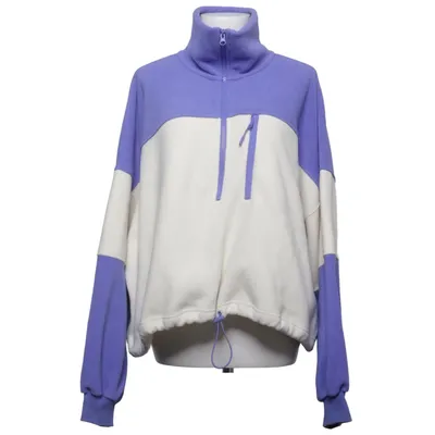 Fleecepullover (Blau, Mehrfarbig, Weiß) von H&M Move Polyester, Polyamid