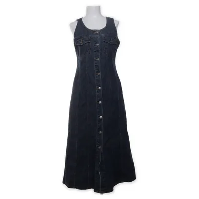 Jeansklänning (Blå) från Indiska Bomull