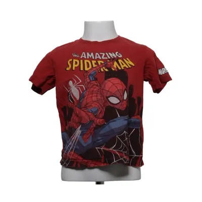 T-shirt (Rød, Flerfarvet) fra Marvel Spiderman Bomuld