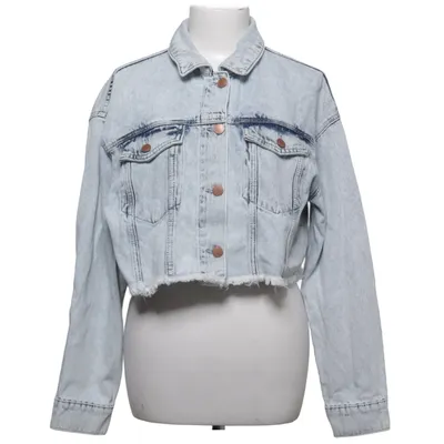 Spijkerjas (Blauw) van EDC by ESPRIT Organisch katoen