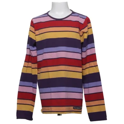 Langarmshirt (Lila, Mehrfarbig) von Villervalla Elasthan, Bio-Baumwolle