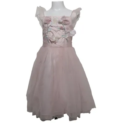 Blomsterpigekjole (Pink) fra Monsoon Nylon