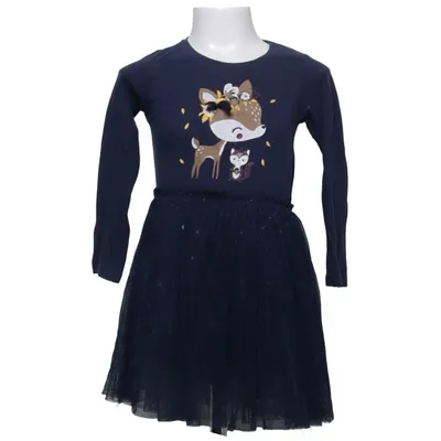 Jurk (Blauw) van Kiki & Koko Katoen, Polyester