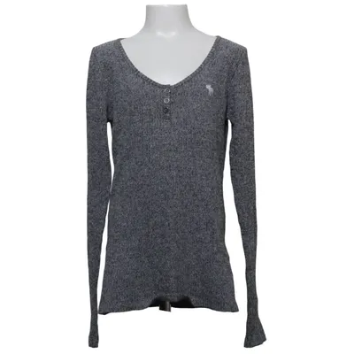 Henley shirt (Gray) from Abercrombie Kids Elastane, Polyester, Viscose
