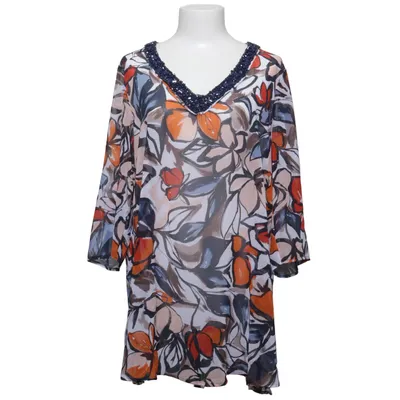 Blouse (White, Orange, Blue, Multicolored) from Samoon by Gerry Weber Polyester