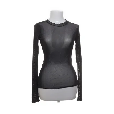 Top (Sort, Flerfarvet) fra Moves Elastan, Metallfiber, Polyamid