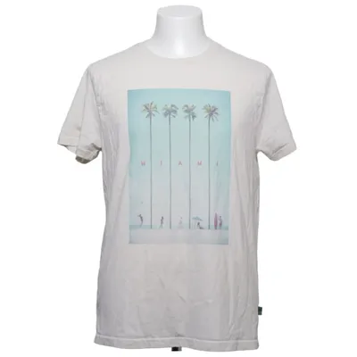 T-shirt (Recycled Print Tee) van Kronstadt Polyester, Gerecycled katoen