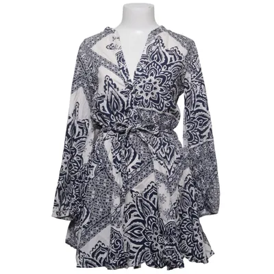 Dress (Blue, White) from Zara