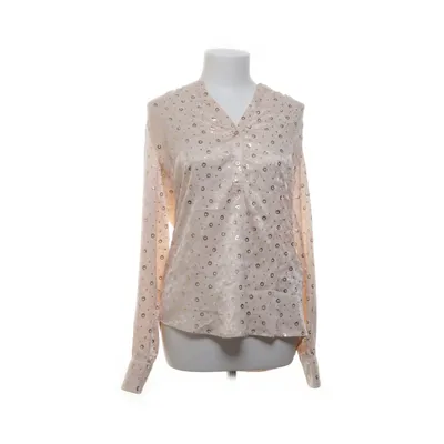 Blus (Beige, Guldfärgad) från Rue de Femme Polyester