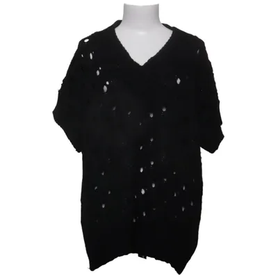 Top (Zwart) van Luxe Acryl, Alpacawol, Viscose
