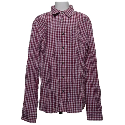 Chemise (Rouge, Blanc) de Distler Coton, Polyester
