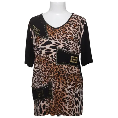 Top (Zwart, Bruin, Meerkleurig) van Rosetti Elastaan, Viscose