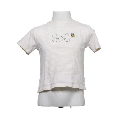 T-shirt (Beige, White) from BVB Organic cotton