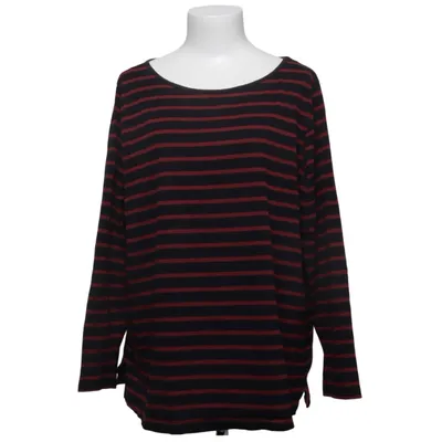 Lange mouwen shirt (Zwart, Rood) van BPC Bonprix Collection Katoen, Elastaan