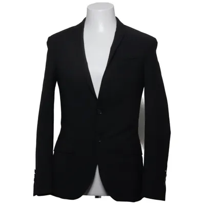 Blazer (Black) from Bertoni Elastane, Polyester, Wool
