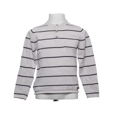 Henley shirt (Beige, Blauw) van Topolino Katoen