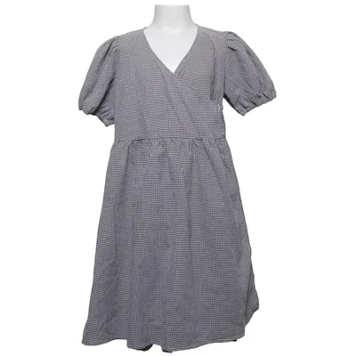 Robe (Noir, Blanc) de Grunt Polyester, Viscose