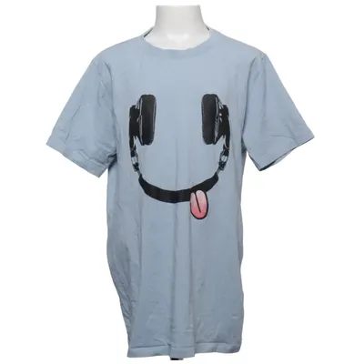 T-shirt (Blå) fra The New Elastan, Økologisk bomuld