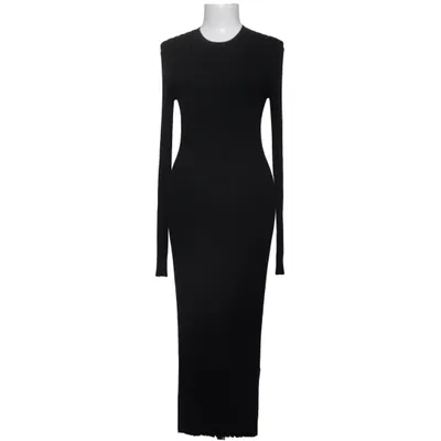 Rollkragenkleid (Schwarz) von Soft Goat Kaschmir, Wolle