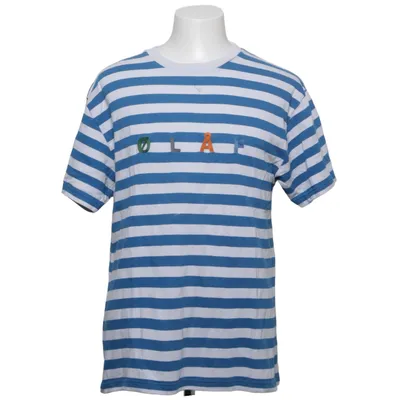 T-shirt (Bleu, Blanc) de ØLÅF Coton