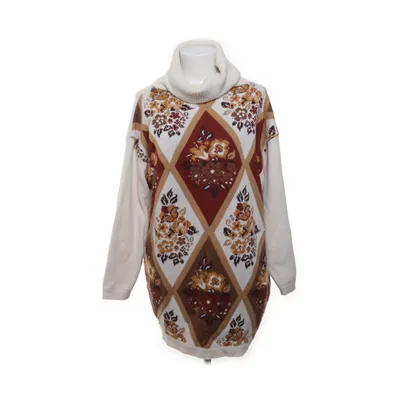 Turtleneck (Beige, Brown, Multicolored) from No 1 Collection Acrylic, Cotton