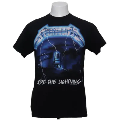 T-shirt (Noir, Bleu) de Gildan Coton
