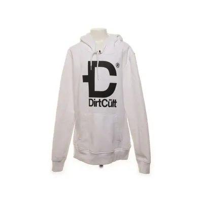 Huvtröja (Vit) från DirtCult Bomull, Polyester