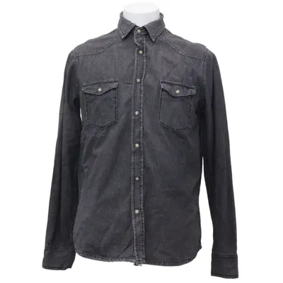 Denim shirt (Gray) from Indicode